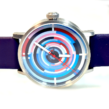 concentric-watch unique colorful